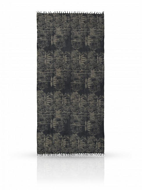 Палантин Женский W-LOTUS/BLACK